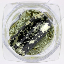 Folia Metaliczna "Białe Złoto" Płatki Platinum iNails #01