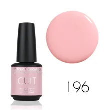 CULT Baza Kauczukowa Nude Różowa 15 ml 196