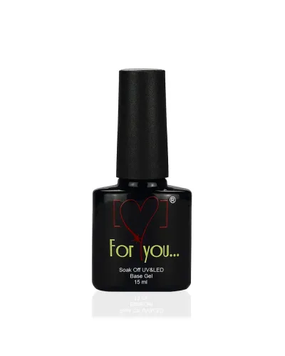 Baza Hybrydowa FOR YOU 15 ml – Doskonała trwałość i perfekcja manicure