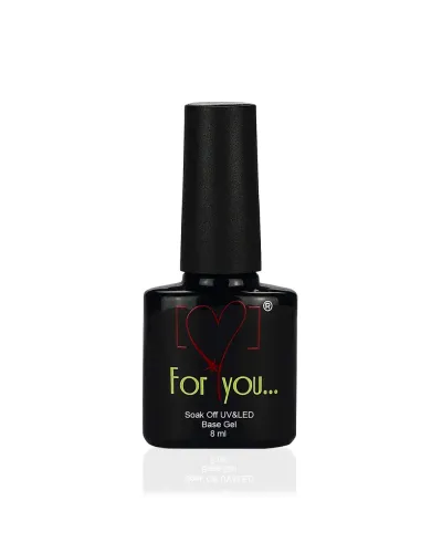 Baza Hybrydowa FOR YOU 8 ml – Doskonała trwałość i perfekcyjny manicure