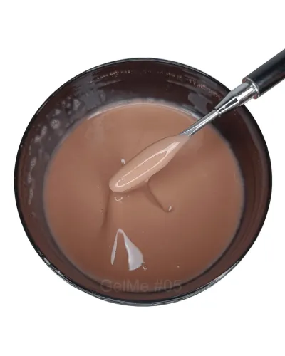 GelMe Żel Budujący Jednofazowy Beżowy 05 UV/LED 1000g /1kg - Profesjonalna Stylizacja Paznokci