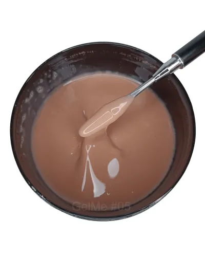 GelMe Żel Budujący Jednofazowy Beżowy 05 UV/LED 1000g /1kg - Profesjonalna Stylizacja Paznokci