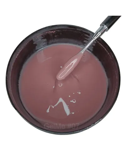 GelMe Żel Budujący Jednofazowy Naturalnie Różowy 07 UV/LED 1000g /1kg - Naturalna Stylizacja Paznokci