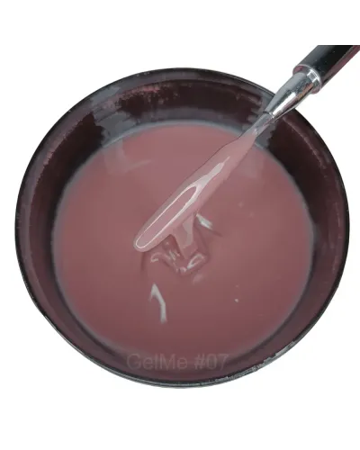 GelMe Żel Budujący Jednofazowy Naturalnie Różowy 07 UV/LED 1000g /1kg - Naturalna Stylizacja Paznokci