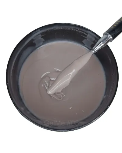 GelMe Żel Budujący Jednofazowy Cielisty Beżowy Nude 08 UV/LED 1000g /1kg - Naturalna Stylizacja Paznokci
