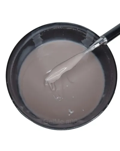 GelMe Żel Budujący Jednofazowy Cielisty Beżowy Nude 08 UV/LED 1000g /1kg - Naturalna Stylizacja Paznokci