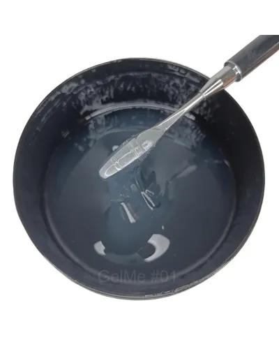 GelMe Żel Budujący Trójfazowy Przejrzysty 01 z UV Filtrem UV/LED 1000g/1kg - Profesjonalna Stylizacja Paznokci