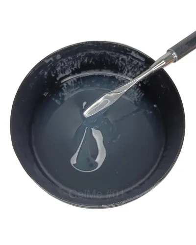 GelMe Żel Budujący Trójfazowy Przejrzysty 01 z UV Filtrem UV/LED 1000g/1kg - Profesjonalna Stylizacja Paznokci