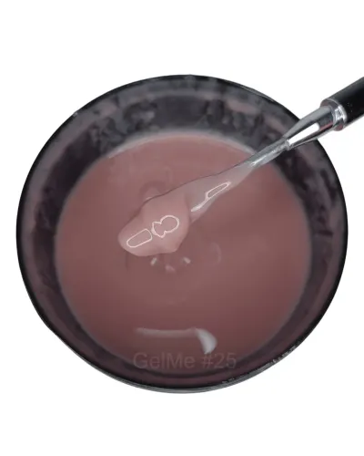 GelMe Żel Budujący Trójfazowy Cover Pink 25 UV/LED 1000g/1kg - Profesjonalna Stylizacja i Elegancja