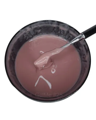GelMe Żel Budujący Trójfazowy Cover Pink 25 UV/LED 1000g/1kg - Profesjonalna Stylizacja i Elegancja