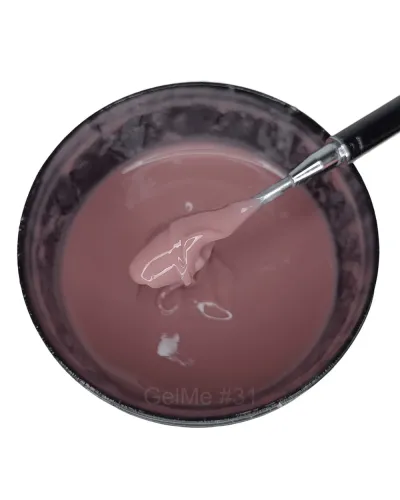 GelMe Żel Budujący Trójfazowy Różowy 31 UV/LED 1000g/1kg - Profesjonalna Trwałość i Elegancja