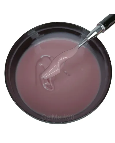 GelMe Żel Budujący Trójfazowy Ciemno Różowy 38 UV/LED 1000g/1kg - Profesjonalna Stylizacja i Trwałość