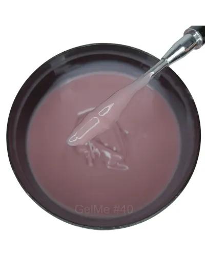 GelMe Żel Budujący Trójfazowy Naturalnie Różowy 40 UV/LED 1000g/1kg - Naturalna Elegancja i Trwałość