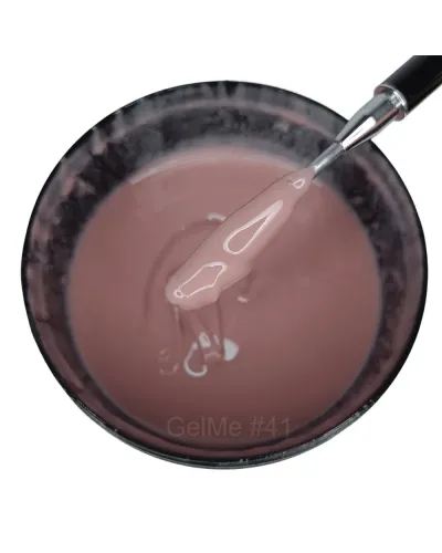 GelMe Żel Budujący Trójfazowy Naturalnie Nudowy 41 UV/LED 1000g/1kg - Elegancja i Naturalność
