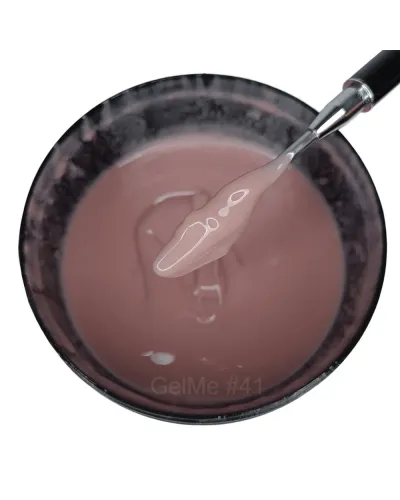 GelMe Żel Budujący Trójfazowy Naturalnie Nudowy 41 UV/LED 1000g/1kg - Elegancja i Naturalność