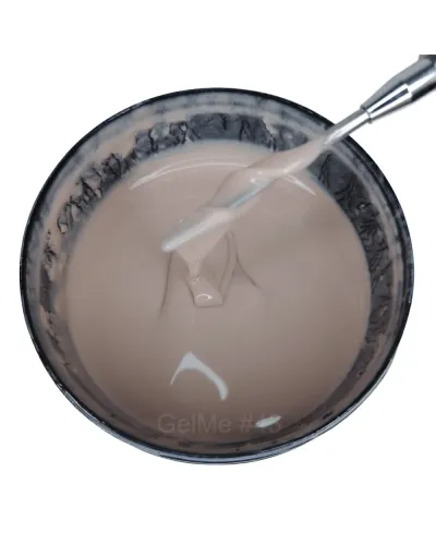 GelMe Żel Budujący Trójfazowy Nudowy 43 UV/LED 1000g/1kg - Stylizacja Naturalna i Elegancka