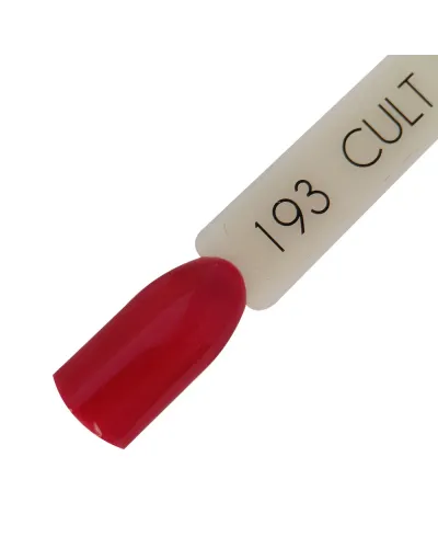 Klasyczny Ciemno Czerwony Lakier Hybrydowy CULT Colour Gel 15 ml - Tango 193