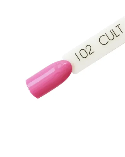 Różowy Jasny Róż Lakier Hybrydowy Pink Doll 102 CULT Colour Gel 15 ml - Subtelność i Perfekcja w Stylizacji Paznokci