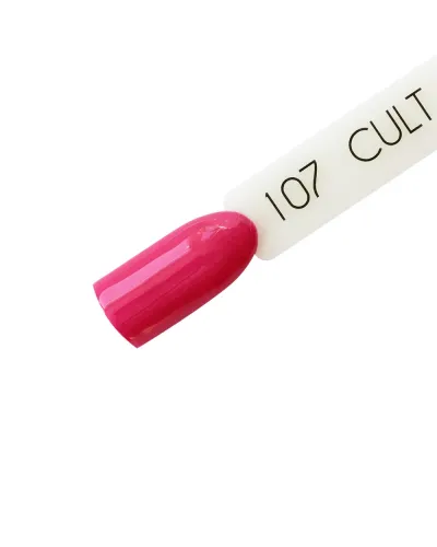 Maybe 107 Różowy Malinowy Lakier Hybrydowy CULT Colour Gel 15 ml - Delikatna Elegancja i Trwałość