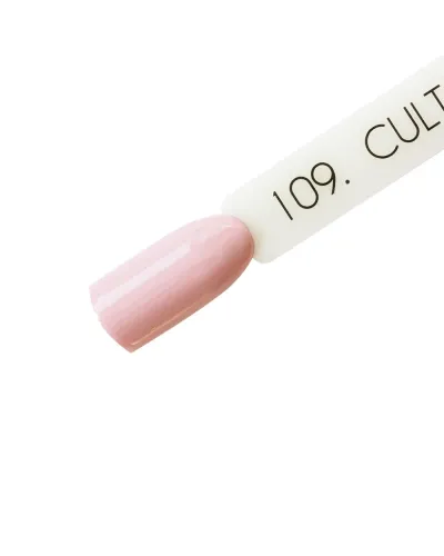 Delikatny Pudrowo Różowy Pastelowy Nude Lakier Hybrydowy CULT Colour Gel 15 ml - Very 109