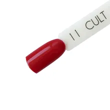 CULT Lakier Hybrydowy Czerwony - Klasyczna Czerwień 15 ml #11