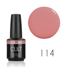 CULT Lakier Hybrydowy Naturalny Różowy 15 ml Muted 114