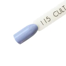 CULT Lakier Hybrydowy Szaro Błękitny 15 ml Why 115