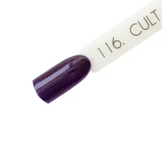 CULT Lakier Hybrydowy Granatowo Fioletowy 15 ml Ink 116