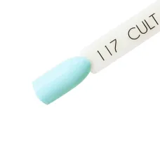 CULT Lakier Hybrydowy Delikatnie Błękitny 15 ml Sky 117