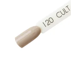 CULT Lakier Hybrydowy Delikatny Beżowy Cielisty Pastelowy Nudowy 15 ml Nude 120