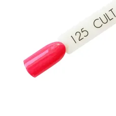 CULT Lakier Hybrydowy Jaskrawo Różowy 15 ml Excite 125
