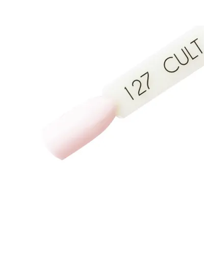 Delikatny Różowy Pastelowy Nude Lakier Hybrydowy CULT Colour Gel 15 ml - Feel 127