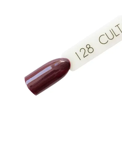 Przybrudzony Fioletowy Śliwkowy Lakier Hybrydowy CULT Colour Gel 15 ml - Plum 128