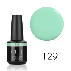 CULT Lakier Hybrydowy Zielony Miętowy 15 ml Cool 129