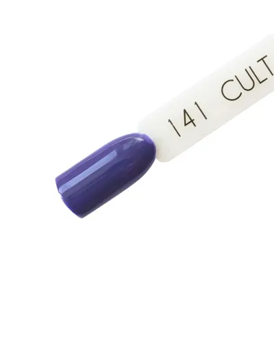 Fioletowo Granatowy  Lakier Hybrydowy CULT Colour Gel 15 ml - Blua 141