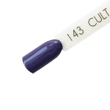 CULT Lakier Hybrydowy Szaro Fioletowy 15 ml Submetita 143