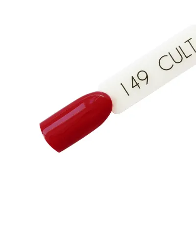 Czerwony Klasyczna Czerwień Lakier Hybrydowy CULT Colour Gel 15 ml - Fiery 149