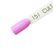 CULT Lakier Hybrydowy Różowy Brokatowy 15 ml Plezuro 151