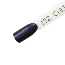 CULT Lakier Hybrydowy Granatowy Brokatowy 15 ml Galaksio 152