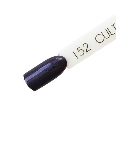 Granatowo-Fioletowy Brokatowy Lakier Hybrydowy CULT Colour Gel 15 ml - Galaksio 152