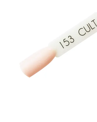 Delikatny Beżowy Cielisty Pastelowy Nude Lakier Hybrydowy CULT Colour Gel 15 ml - Tenereco 153