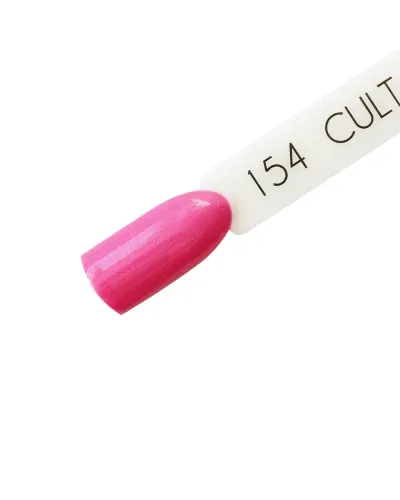 Różowy Brokatowy Lakier Hybrydowy CULT Colour Gel 15 ml - Paradizo 154