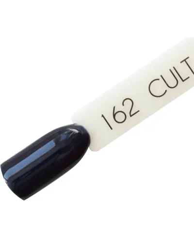 Granatowy Brokatowy Lakier Hybrydowy CULT Colour Gel 15 ml - Universe 162