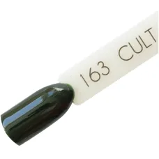 CULT Lakier Hybrydowy Ciemno Zielony Butelkowy 15 ml Herbo 163