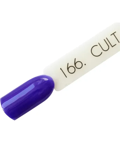 Niebiesko Fioletowy Indigo Lakier Hybrydowy CULT Colour Gel 15 ml - Floranta 166