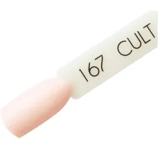 CULT Lakier Hybrydowy Delikatny Brzoskwiniowy Pastelowy Nude 15 ml Mola 167