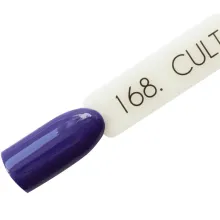CULT Lakier Hybrydowy Niebiesko Fioletowy Ciemny 15 ml Nubira 168