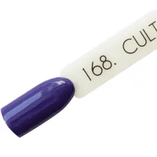 CULT Lakier Hybrydowy Niebiesko Fioletowy Ciemny 15 ml Nubira 168