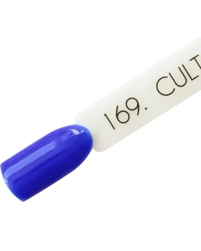 Elektryczny Niebieski Ultramaryna Lakier Hybrydowy CULT Colour Gel 15 ml - Electric Blue 169