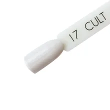 CULT Lakier Hybrydowy Delikatny Szary Pastelowy Nude 15 ml Cloud 17